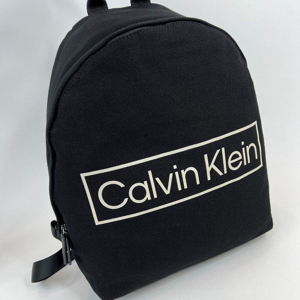 Calvin Klein Landon Zip Around Backpack, Black Combo